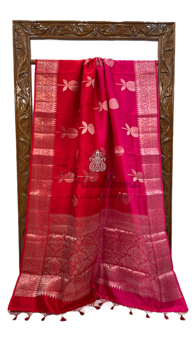 Pure Mango Silk Banarasi Handloom Saree