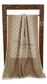 Moonga Georgette Handloom Banarasi Saree - The Handlooms