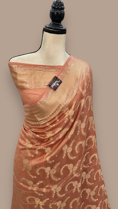 Pure Cotton Banarasi Handloom Saree