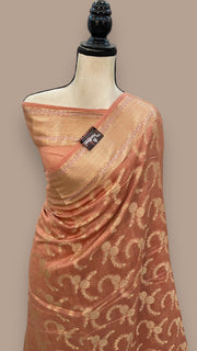 Pure Cotton Banarasi Handloom Saree - The Handlooms