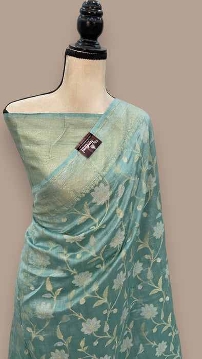 Pure Cotton Banarasi Handloom Saree