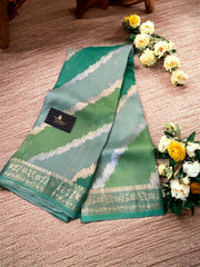 Rangkat Pure Kora Handloom Banarasi Saree - The Handlooms