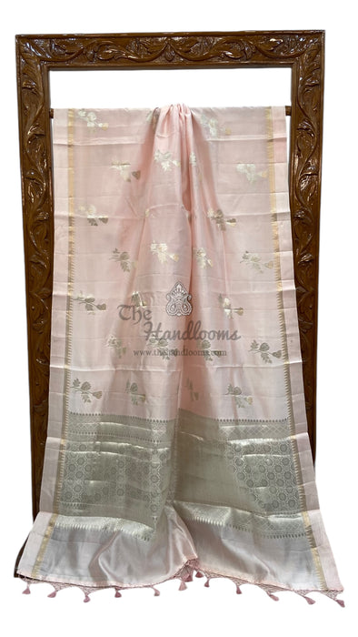 Pure Mango Silk Banarasi Handloom Saree