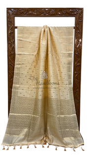 Pure Chiniya Silk Handloom Banarasi Saree - The Handlooms