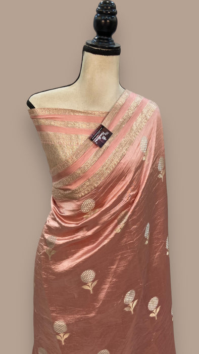 Pure Mango Silk Banarasi Handloom Saree