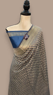 Pure Kora Tissue Handloom Banarasi Saree - The Handlooms