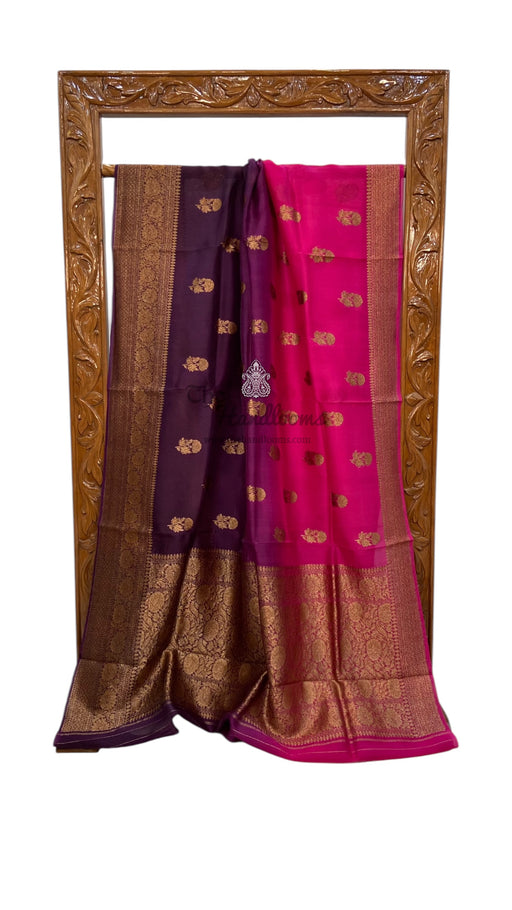 Pure Kora Handloom Banarasi Saree - The Handlooms