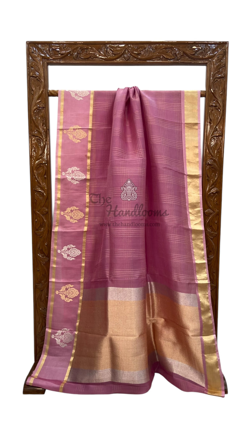 Pure Kora Handloom Banarasi Saree - The Handlooms