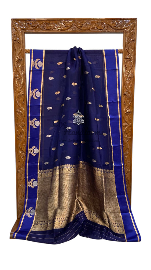 Pure Kora Handloom Banarasi Saree - The Handlooms