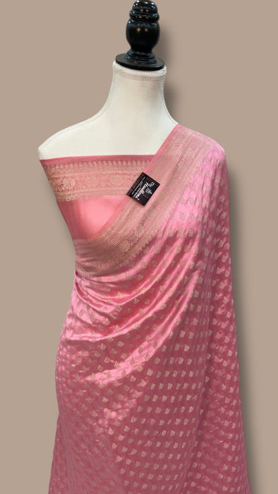 Pure Chiniya Silk Handloom Banarasi Saree