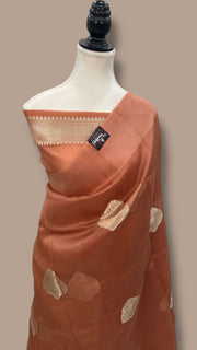 Pure Kora Handloom Banarasi Saree - The Handlooms