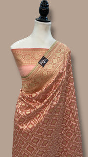 Pure Cotton Tissue Banarasi Handloom Saree - The Handlooms