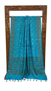 Pure Butter Crepe Banarasi Saree - The Handlooms