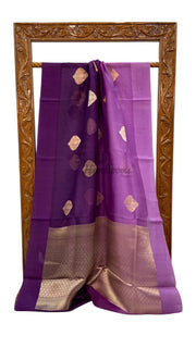 Pure Kora Handloom Banarasi Saree - The Handlooms
