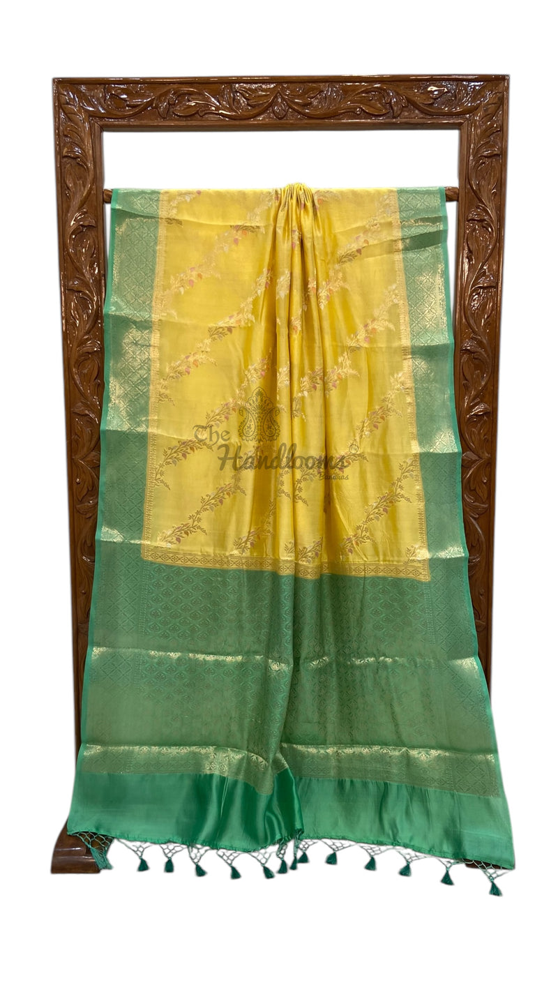 Honourable President Smt. Droupadi Murmu in our  Pure Mango Silk Banarasi Handloom Saree - The Handlooms