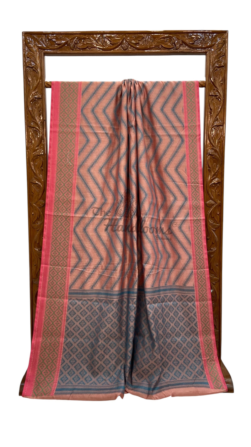 Pure Chiniya Silk Handloom Banarasi Saree - The Handlooms