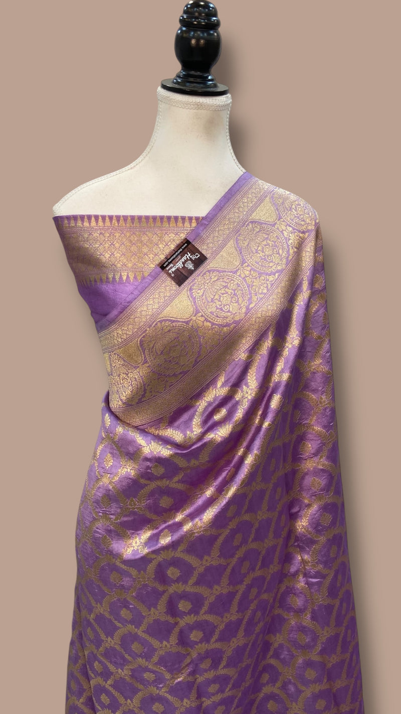 Pure Chiniya Khaddi Handloom Banarasi Saree - The Handlooms