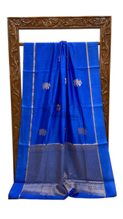 Pure Mango Silk Banarasi Handloom Saree - The Handlooms