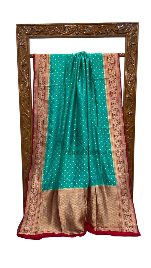 Pure Chiniya Khaddi Handloom Banarasi Saree - The Handlooms