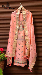 Silk Dress Material - The Handlooms