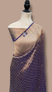 Pure Kora Tissue Handloom Banarasi Saree - The Handlooms