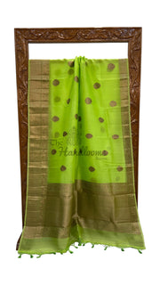 Pure Kora Handloom Banarasi Saree - The Handlooms