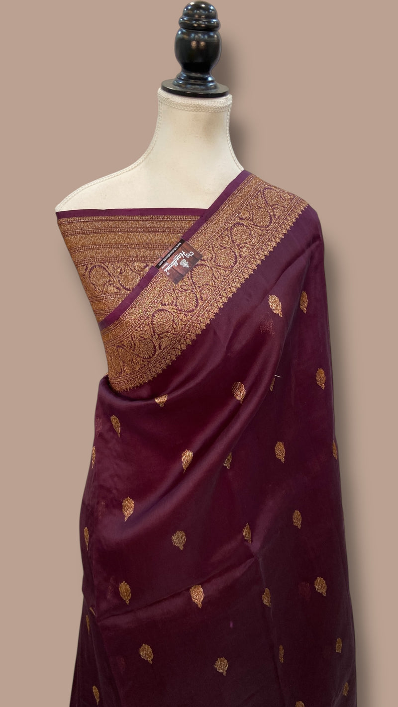 Pure Kora Handloom Banarasi Saree - The Handlooms