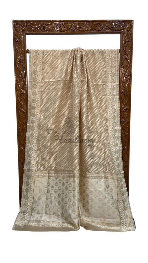 Pure Cotton Banarasi Handloom Saree - The Handlooms