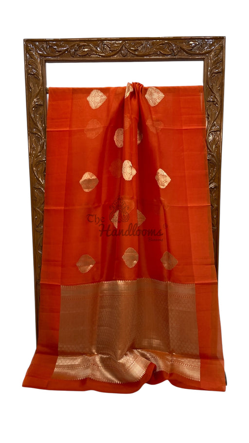 Pure Kora Handloom Banarasi Saree - The Handlooms