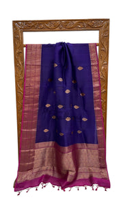 Pure Kora Handloom Banarasi Saree - The Handlooms