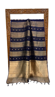 Pure Kora Tissue Handloom Banarasi Saree - The Handlooms