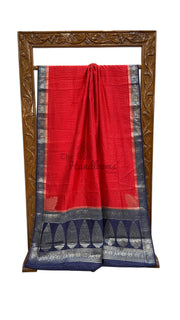 Pure Chiniya Silk Handloom Banarasi Saree - The Handlooms