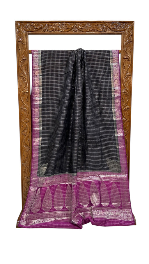 Pure Chiniya Silk Handloom Banarasi Saree - The Handlooms