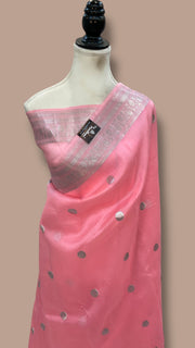 Pure Kora Handloom Banarasi Saree - The Handlooms