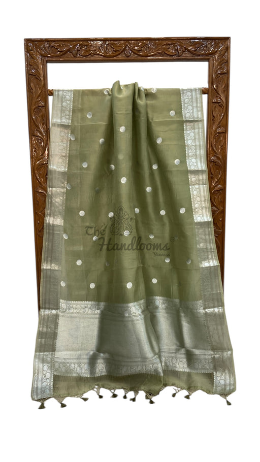 Pure Kora Handloom Banarasi Saree - The Handlooms