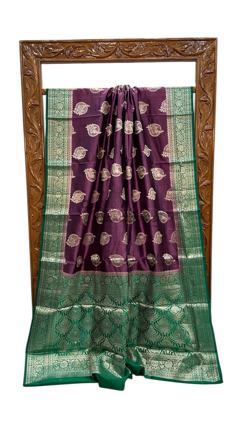 Pure Dupion Silk Banarasi Saree