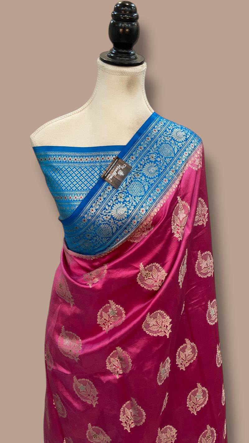 Pure Dupion Silk Banarasi Saree