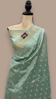 Pure Chiniya Silk Handloom Banarasi Saree - The Handlooms