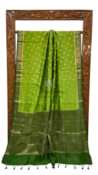 Pure Chiniya Silk Handloom Banarasi Saree