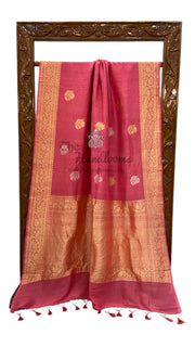 Tussar Georgette Handloom Banarasi Saree - The Handlooms