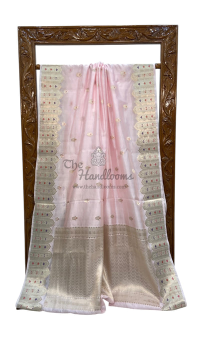 Pure Mango Silk Banarasi Handloom Saree