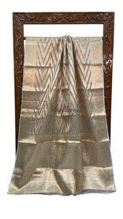 Pure Kora Tissue Handloom Banarasi Saree - The Handlooms