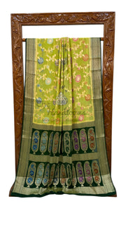 Pure Crepe Georgette Banarasi Saree - The Handlooms