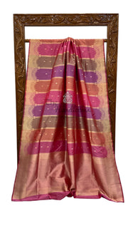Pure Katan Silk Banarasi Handloom Saree - Rangkat - The Handlooms