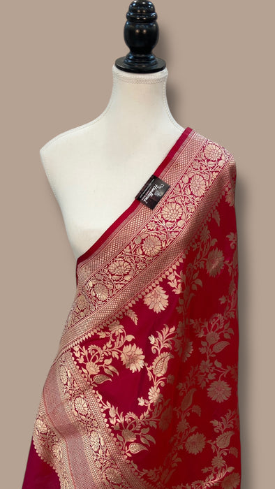 Pure Katan Silk Handloom Dupatta