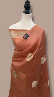 Pure Kora Handloom Banarasi Saree - The Handlooms
