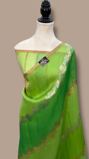 Rangkat Pure Kora Handloom Banarasi Saree - The Handlooms