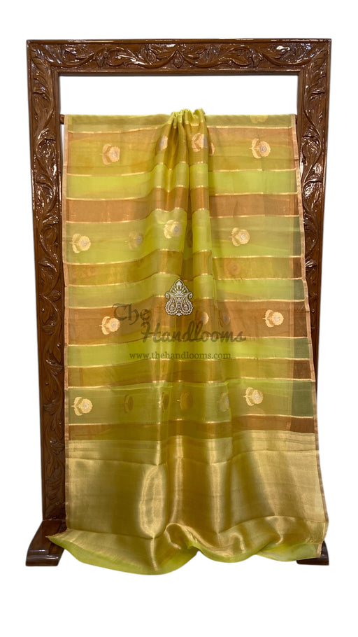 Pure Kora Handloom Banarasi Saree - The Handlooms