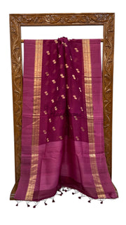 Pure Kora Handloom Banarasi Saree - The Handlooms