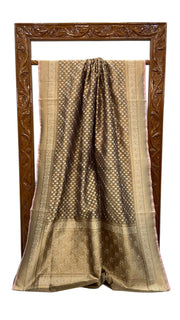 Pure Tissue Reshmi zari Handloom Banarasi Saree - The Handlooms